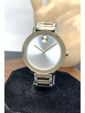 Movado Women's Watch 3600651 Bold Swiss Quartz Two Tone Stainless Steel 34mm